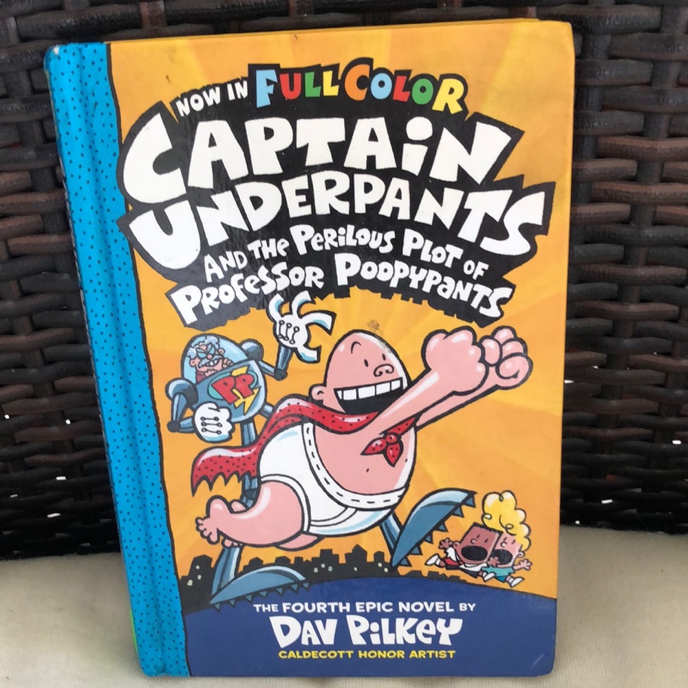 Captain Underpants and the Perilous Plot of Professor Poopypants Comic Book